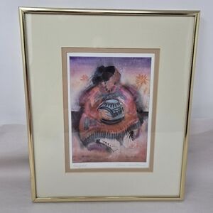 Marigold By Anna Hawthorne Reproduction Native American Tribal Clothing Pottery